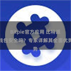 Bitpie官方应用 比特派钱包安全吗？专家详解其全面优势