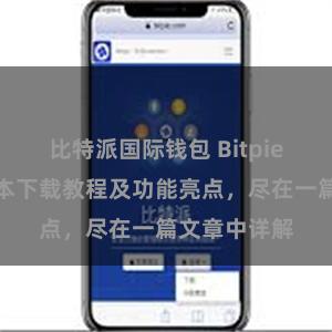 比特派国际钱包 Bitpie钱包最新版本下载教程及功能亮点，尽在一篇文章中详解