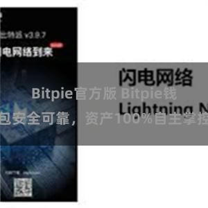 Bitpie官方版 Bitpie钱包安全可靠，资产100%自主掌控