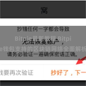 Bitpie最新教程 Bitpie钱包支持的区块链网络全面解析