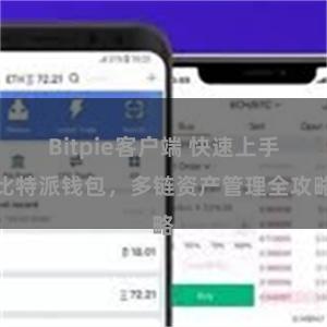 Bitpie客户端 快速上手比特派钱包，多链资产管理全攻略