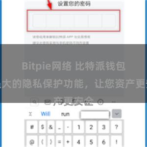 Bitpie网络 比特派钱包：强大的隐私保护功能，让您资产更安全