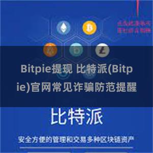 Bitpie提现 比特派(Bitpie)官网常见诈骗防范提醒